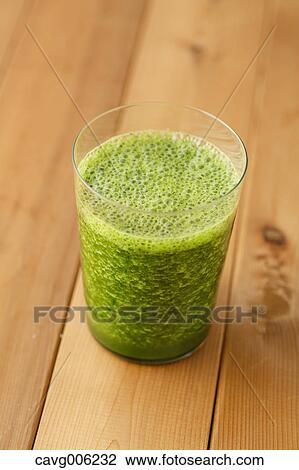 Stock Image - Green Smoothie. Fotosearch