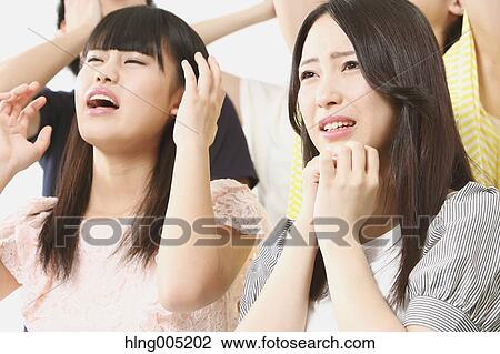 Group of Japanese supporters View Large Photo Image Stock Image - Group of Japanese supporters. Fotosearch