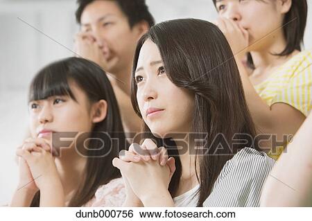 Group of Japanese supporters View Large Photo Image Stock Photograph - Group of Japanese supporters. Fotosearch