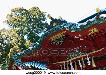Hakone Shrine on a Winter morning, Hakone, Japan View Large Photo Image Stock Photo - Hakone Shrine on a Winter morning, Hakone, Japan. Fotosearch