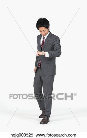 Japanese businessman on white background View Large Photo Image Stock Photography - Japanese businessman on white background. Fotosearch