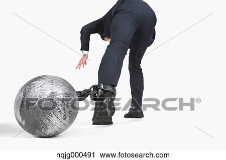 Japanese businessman with ball and chain View Large Photo Image Stock Image - Japanese businessman with ball and chain. Fotosearch