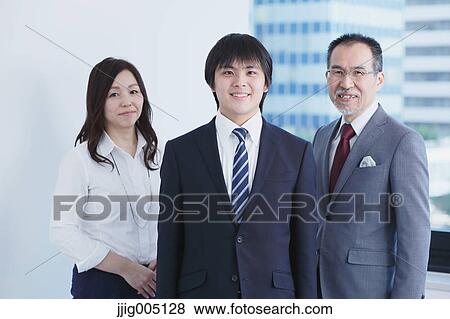Japanese businesspeople View Large Photo Image Stock Photo - Japanese businesspeople. Fotosearch
