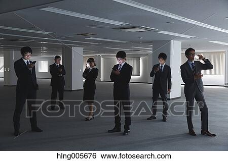 Japanese businesspeople View Large Photo Image Stock Photograph - Japanese businesspeople. Fotosearch