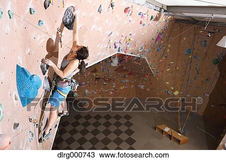 Japanese climbing athlete in action View Large Photo Image Stock Image - Japanese climbing athlete in action. Fotosearch