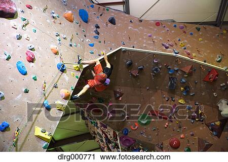 Japanese climbing athlete in action View Large Photo Image Stock Image - Japanese climbing athlete in action. Fotosearch