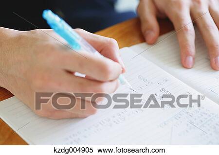 Japanese high-school student during a lesson View Large Photo Image Stock Photography - Japanese high-school student during a lesson. Fotosearch