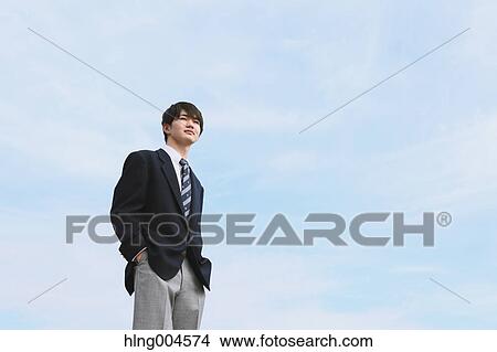 Japanese high-school student portrait View Large Photo Image Picture - Japanese high-school student portrait. Fotosearch