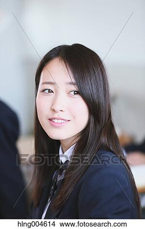 Japanese high-school student portrait View Large Photo Image Picture - Japanese high-school student portrait. Fotosearch