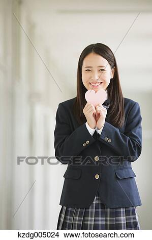 Japanese high-school student portrait View Large Photo Image Picture - Japanese high-school student portrait. Fotosearch