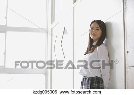 Japanese high-school student portrait View Large Photo Image Stock Photograph - Japanese high-school student portrait. Fotosearch
