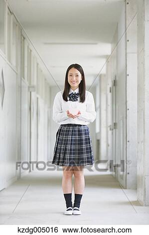 Japanese high-school student portrait View Large Photo Image Stock Photograph - Japanese high-school student portrait. Fotosearch