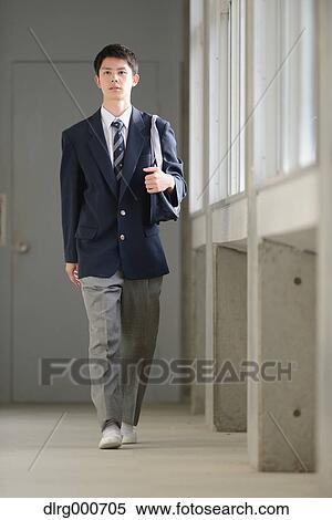 Japanese high-school student portrait View Large Photo Image Stock Photography - Japanese high-school student portrait. Fotosearch