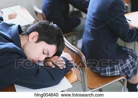 Japanese high-school students during a lesson View Large Photo Image Stock Image - Japanese high-school students during a lesson. Fotosearch