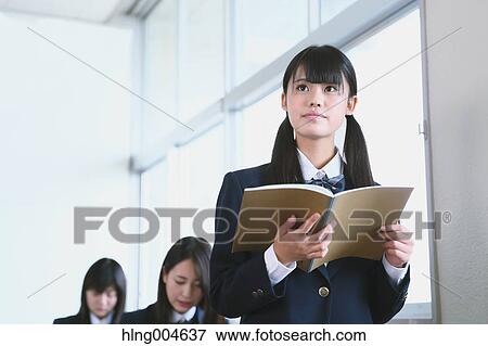 Japanese high-school students during a lesson View Large Photo Image Stock Photo - Japanese high-school students during a lesson. Fotosearch