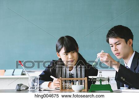 Japanese high-school students in empty classroom View Large Photo Image Stock Photography - Japanese high-school students in empty classroom. Fotosearch