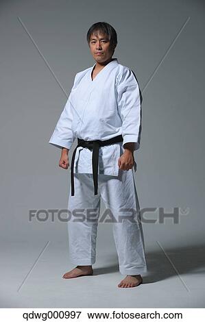 Japanese karate master View Large Photo Image Stock Photo - Japanese karate master. Fotosearch