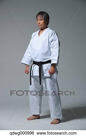 Japanese karate master View Large Photo Image Stock Photograph - Japanese karate master. Fotosearch