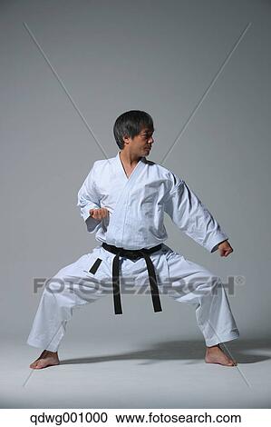 Japanese karate master training View Large Photo Image Stock Image - Japanese karate master training. Fotosearch