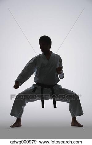 Japanese karate master training View Large Photo Image Stock Photo - Japanese karate master training. Fotosearch