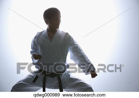 Japanese karate master training View Large Photo Image Stock Photo - Japanese karate master training. Fotosearch
