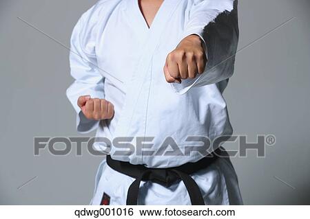 Japanese karate master training View Large Photo Image Stock Photograph - Japanese karate master training. Fotosearch