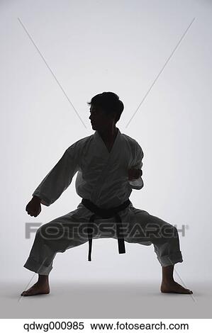 Japanese karate master training View Large Photo Image Stock Photography - Japanese karate master training. Fotosearch