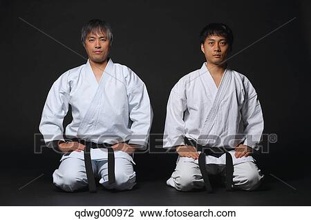 Japanese karate masters View Large Photo Image Stock Image - Japanese karate masters. Fotosearch
