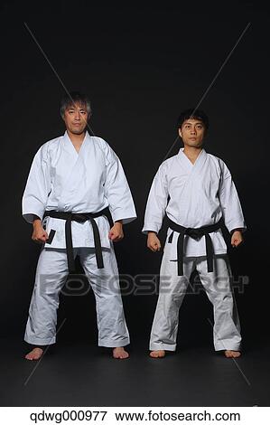 Japanese karate masters View Large Photo Image Stock Photo - Japanese karate masters. Fotosearch