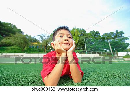 Japanese kid at soccer field View Large Photo Image Stock Image - Japanese kid at soccer field. Fotosearch