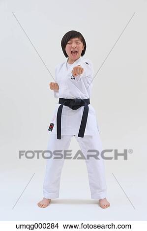 Japanese kid in karate uniform on white background View Large Photo Image Picture - Japanese kid in karate uniform on white background. Fotosearch