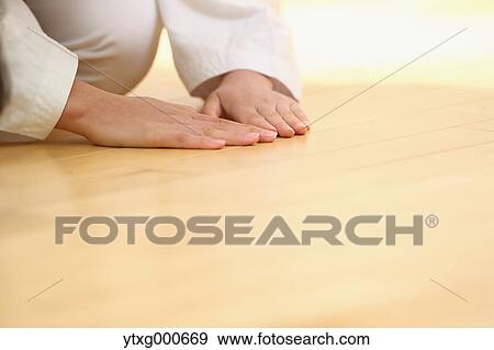 Japanese kid in karate uniform training View Large Photo Image Stock Photo - Japanese kid in karate uniform training. Fotosearch
