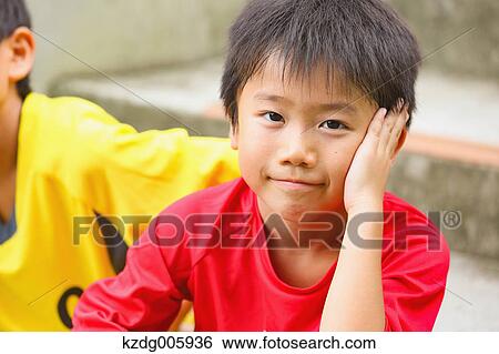 Japanese kids at soccer field View Large Photo Image Stock Photograph - Japanese kids at soccer field. Fotosearch
