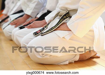 Japanese kids karate class View Large Photo Image Picture - Japanese kids karate class. Fotosearch