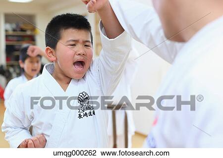 Japanese kids karate class View Large Photo Image Stock Image - Japanese kids karate class. Fotosearch