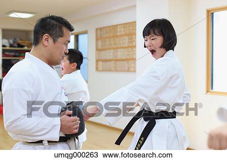 Japanese kids karate class View Large Photo Image Stock Image - Japanese kids karate class. Fotosearch