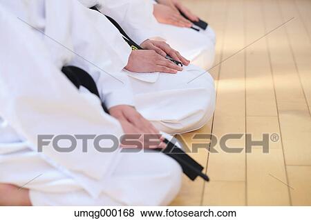Japanese kids karate class View Large Photo Image Stock Photo - Japanese kids karate class. Fotosearch