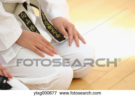 Japanese kids karate class View Large Photo Image Stock Photo - Japanese kids karate class. Fotosearch