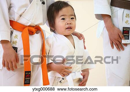 Japanese kids karate class View Large Photo Image Stock Photo - Japanese kids karate class. Fotosearch