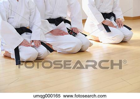 Japanese kids karate class View Large Photo Image Stock Photography - Japanese kids karate class. Fotosearch