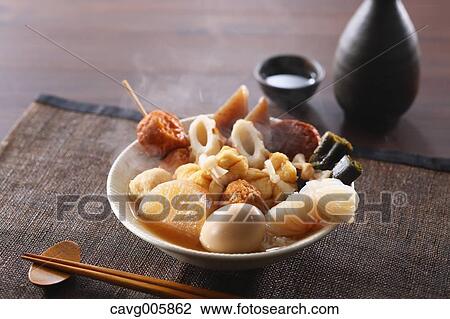 Japanese sake and Oden View Large Photo Image Stock Image - Japanese sake and Oden. Fotosearch