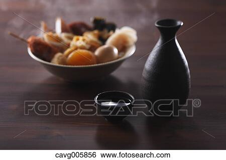 Japanese sake and Oden View Large Photo Image Stock Photograph - Japanese sake and Oden. Fotosearch