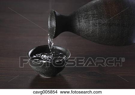 Japanese sake View Large Photo Image Picture - Japanese sake. Fotosearch