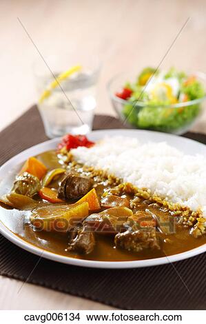 Japanese style curry and rice View Large Photo Image Picture - Japanese style curry and rice. Fotosearch