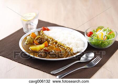 Japanese style curry and rice View Large Photo Image Stock Image - Japanese style curry and rice. Fotosearch