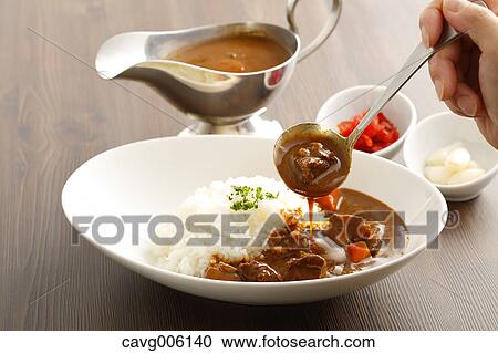 Japanese style curry and rice View Large Photo Image Stock Image - Japanese style curry and rice. Fotosearch