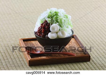 Japanese style shaved ice View Large Photo Image Picture - Japanese style shaved ice. Fotosearch