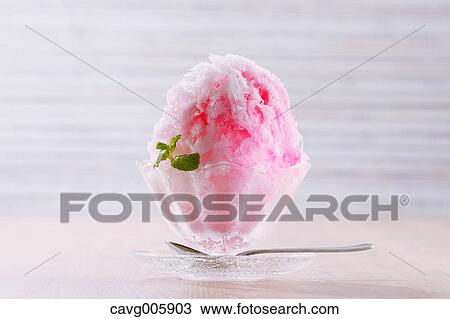 Japanese style shaved ice View Large Photo Image Stock Image - Japanese style shaved ice. Fotosearch