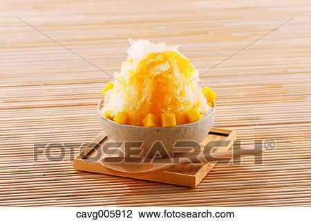 Japanese style shaved ice View Large Photo Image Stock Image - Japanese style shaved ice. Fotosearch