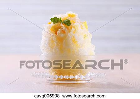 Japanese style shaved ice View Large Photo Image Stock Photo - Japanese style shaved ice. Fotosearch